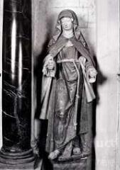 1 vue  - statue : sainte Claire (ouvre la visionneuse)