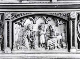 1 vue  - bas-relief : la Sainte-Famille (ouvre la visionneuse)