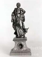 1 vue  - statue-reliquaire (statuette) : Saint Luc (ouvre la visionneuse)
