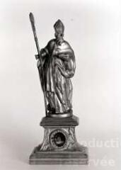 1 vue  - statue-reliquaire (statuette) : Saint Ambroise (ouvre la visionneuse)