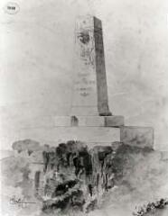 2 vues  - monument commémoratif du combat Saint-Melaine (ouvre la visionneuse)