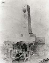2 vues  - monument commémoratif du combat Saint-Melaine (ouvre la visionneuse)
