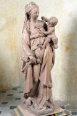 3 vues  - statue : Vierge à l'Enfant, dite Notre-Dame de Bonne-Encontre (ouvre la visionneuse)