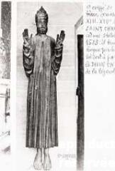 2 vues  - statue : saint Sauveur (ouvre la visionneuse)