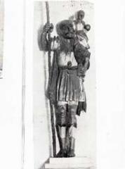 2 vues  - statue : saint Christophe (ouvre la visionneuse)
